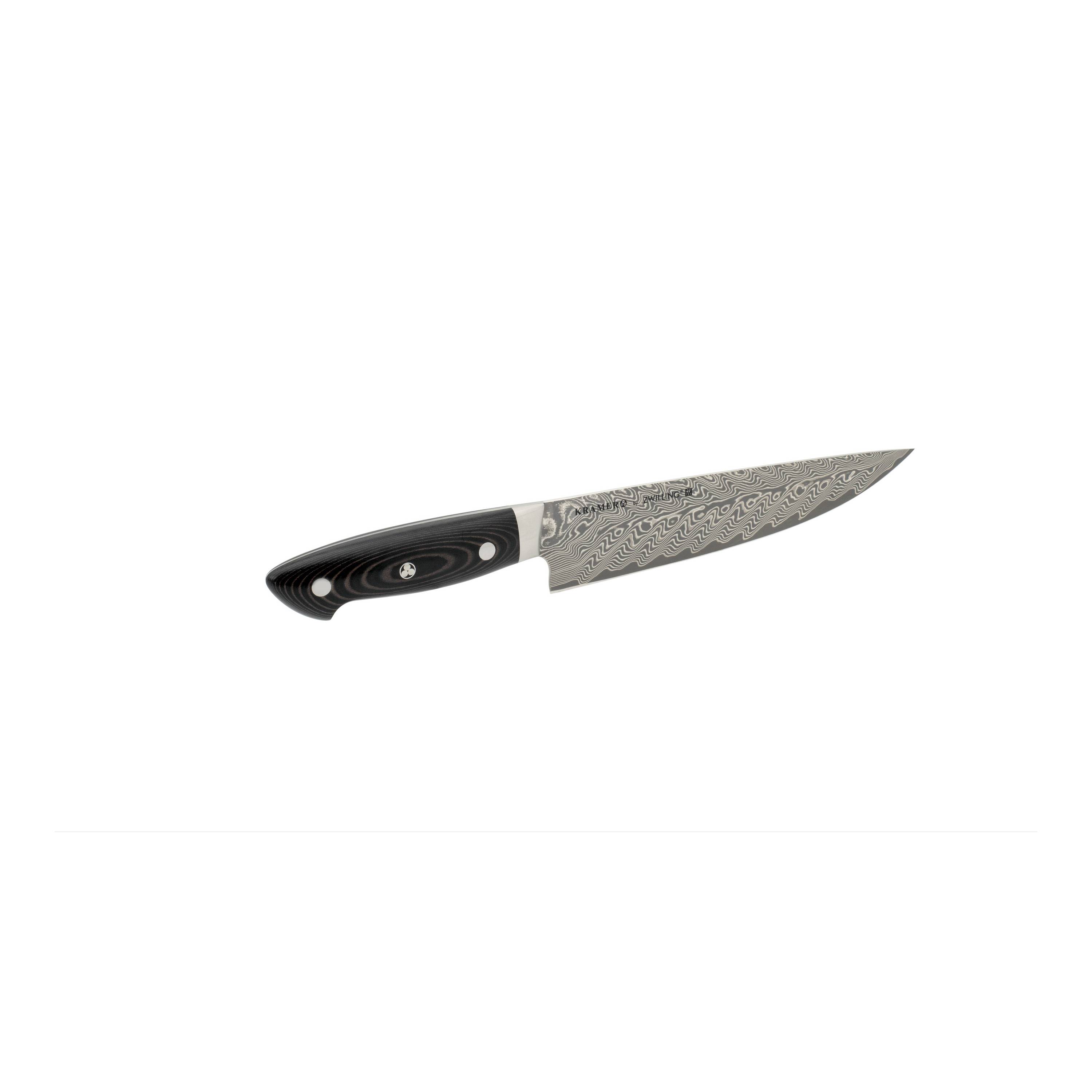EUROLINE Stainless Damascus Collection 8-inch Narrow Chef's Knife view 3