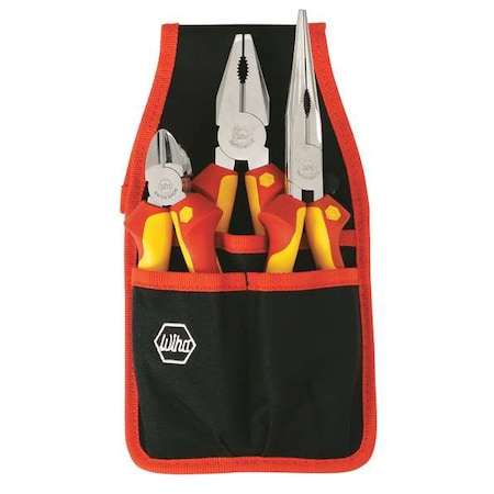 32873 Insulated Pliers and Cutters 3-Piece Set