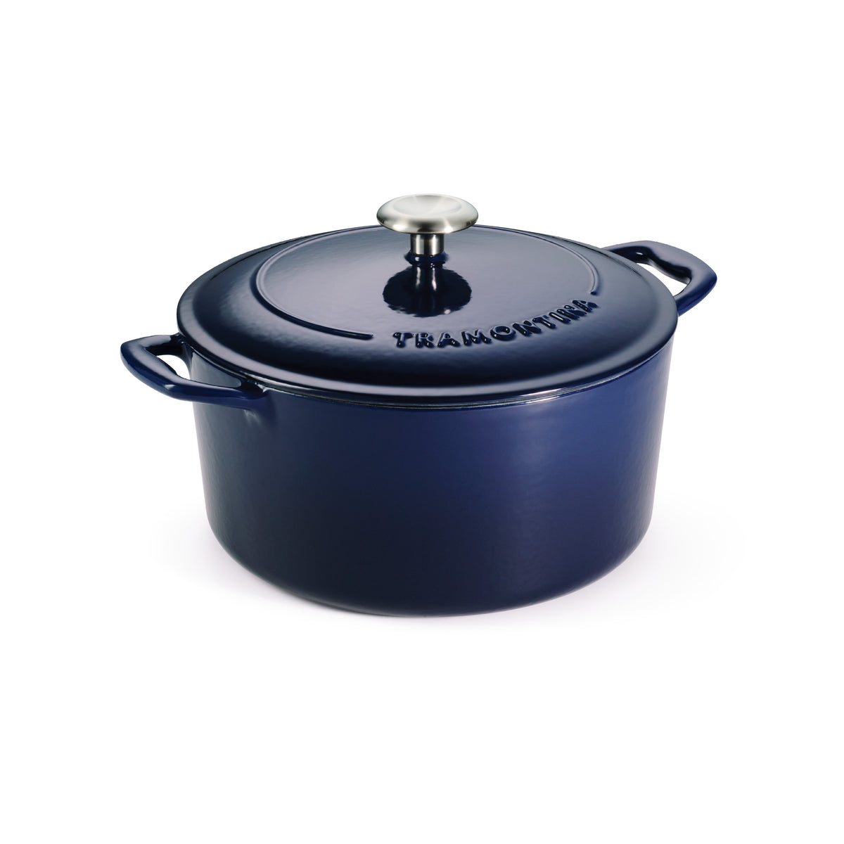 Bestow 5.5 Quart Enameled Cast Iron Covered Round Dutch Oven view 2