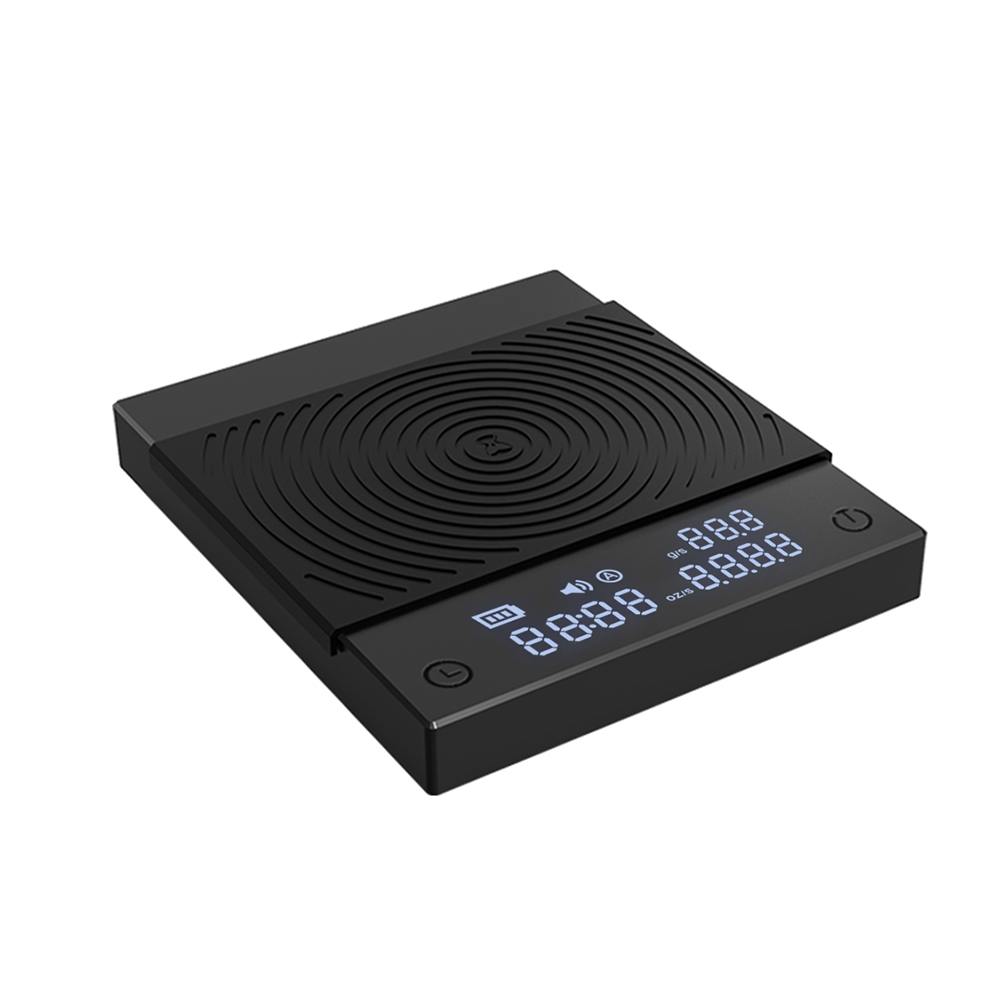 Black Mirror Basic 2.0 Coffee Scale, Black, STMUS100095