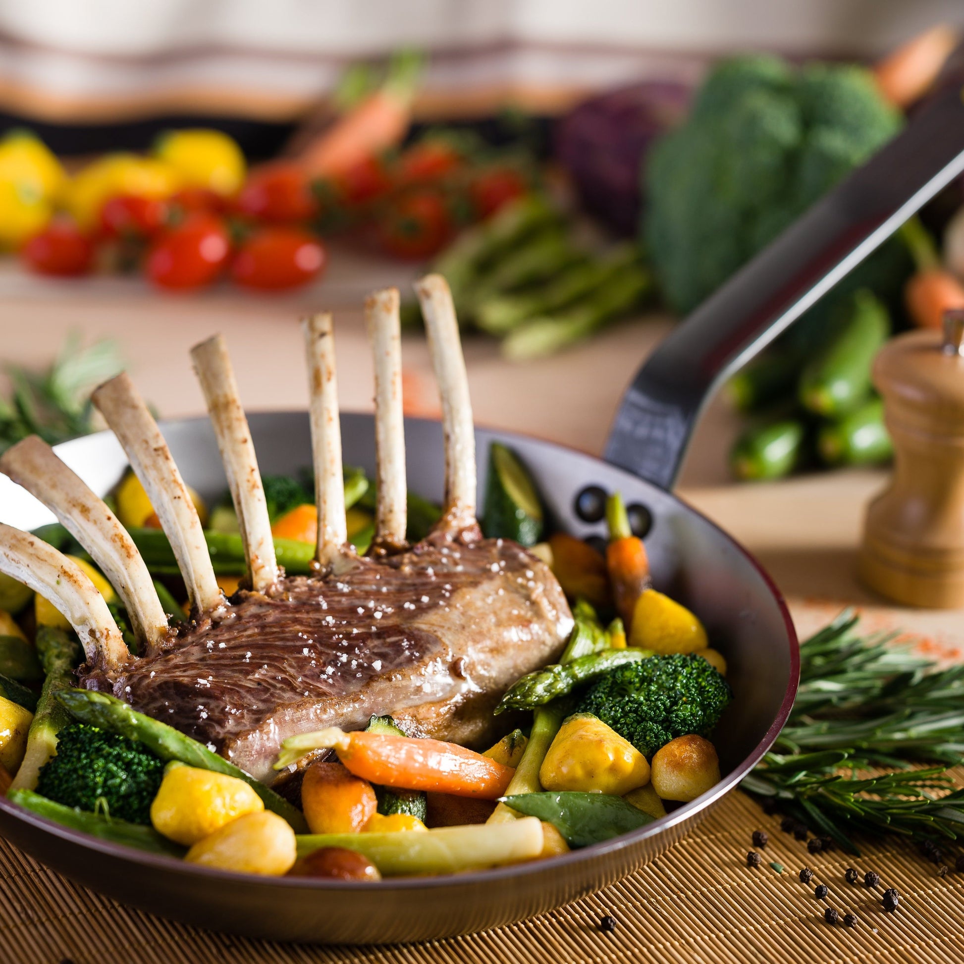MINERAL B Classic Carbon Steel Fry Pan, 11 Inch view 4
