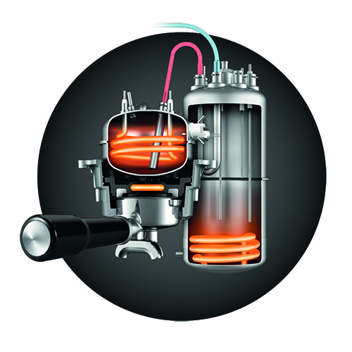 the Dual Boiler BES920XL view 2