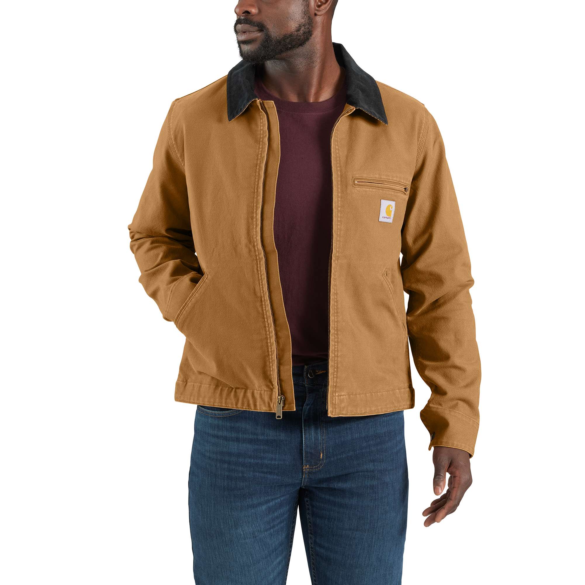 Re-Engineered Rugged Flex Relaxed Fit Duck Detroit Jacket 106234