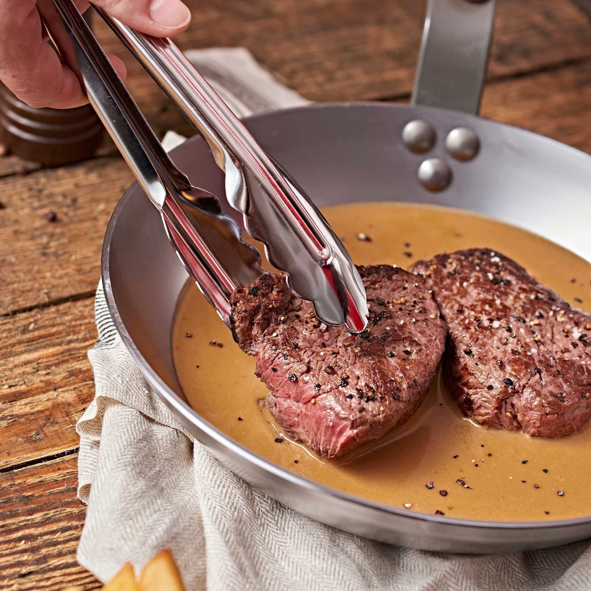MINERAL B Classic Carbon Steel Fry Pan, 11 Inch view 2