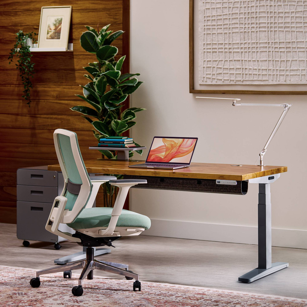 V2 Standing Desk in Durable Work From Home Setup