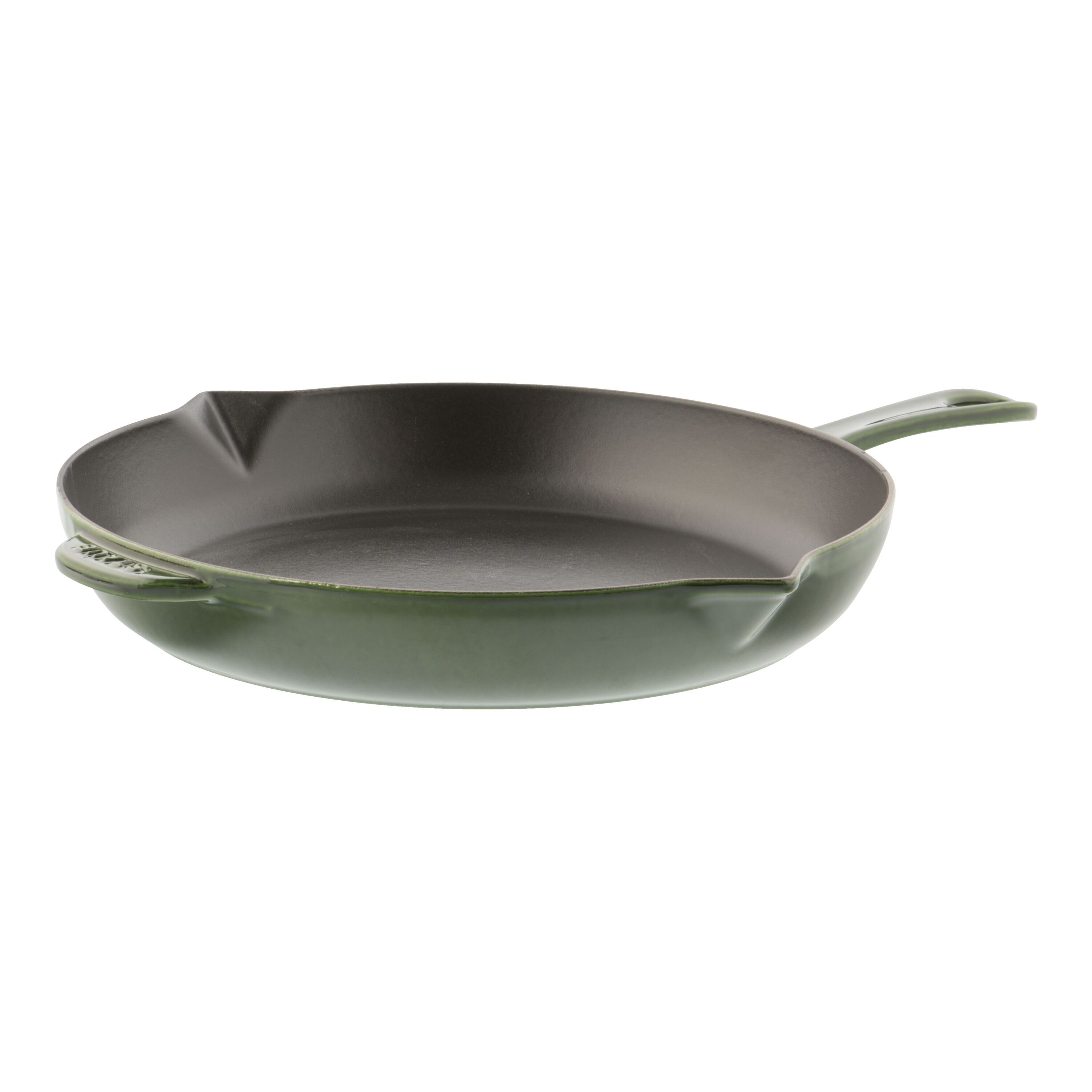Cast Iron 12-Inch Fry Pan, Basil