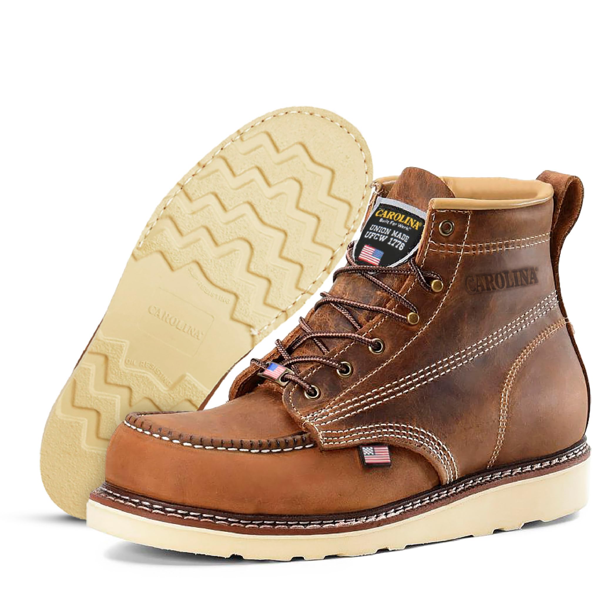 AMP USA 6-in Soft Toe Moc Wedge